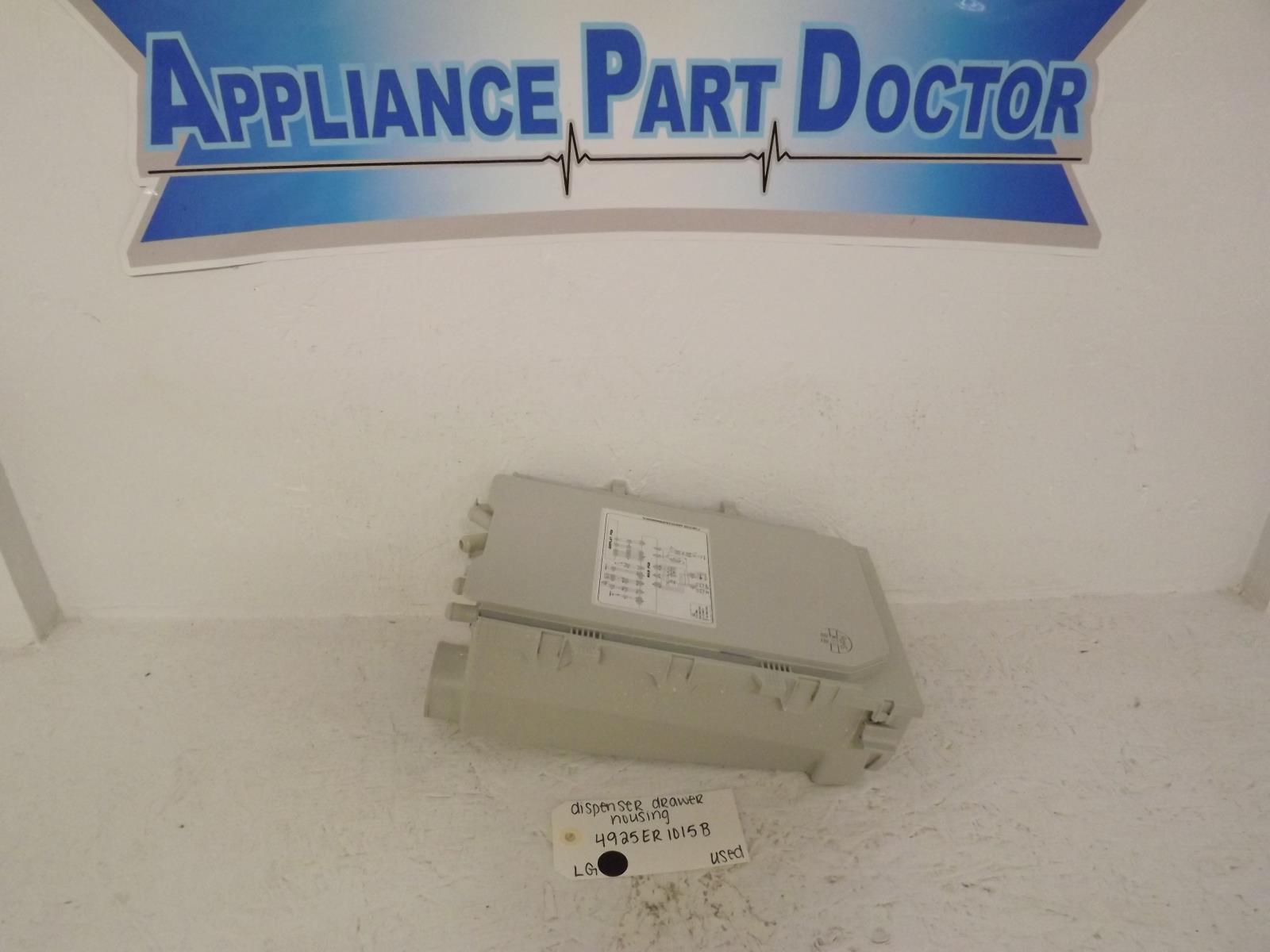 LG Washer 4925ER1015B Dispenser Drawer Housing Used LG Washer 4925ER1015B Dispenser Drawer Housing Used